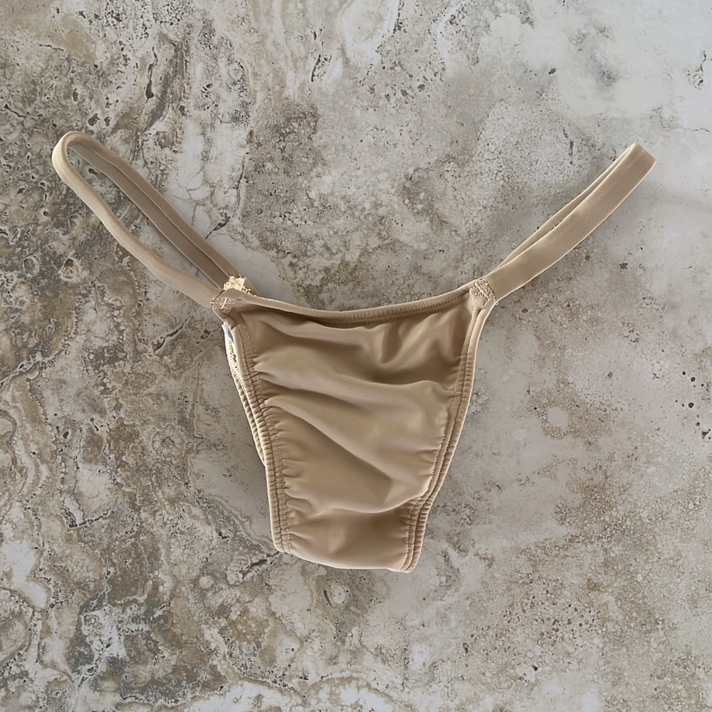 Beige Bikini Bottom